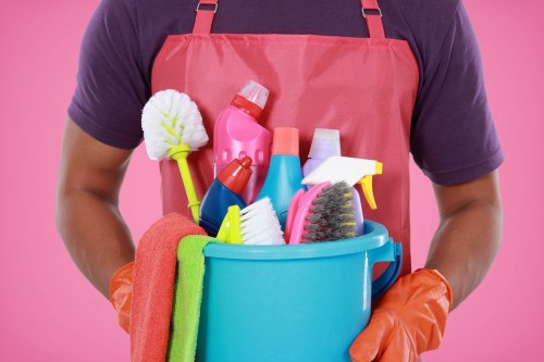 Professional upholstery cleaning in a Westminster living room