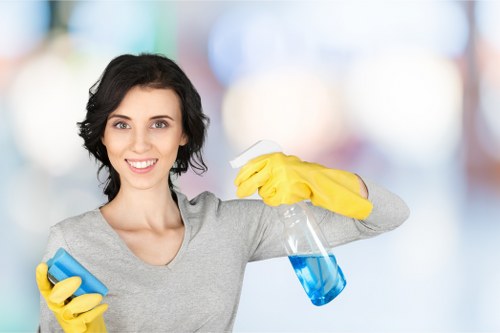 Oven cleaner in Westminster removing grease from oven shelves and trays