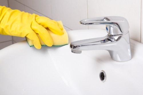 Local cleaning team handling an Airbnb property in Westminster