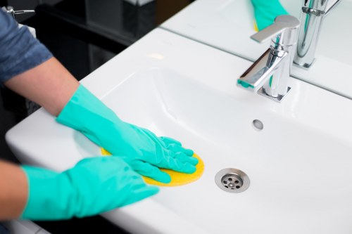 Confirmation of a cleaning booking and schedule details