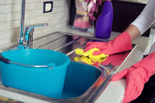 Oven cleaning service in Westminster for a modern kitchen appliance