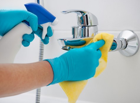 Business cleaning team improving workplace hygiene in Westminster
